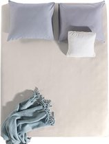 SleepMed - Jersey hoeslaken - Gekamd Katoen - Soft Finish - 90 x 200 cm - Créme - 4-pack