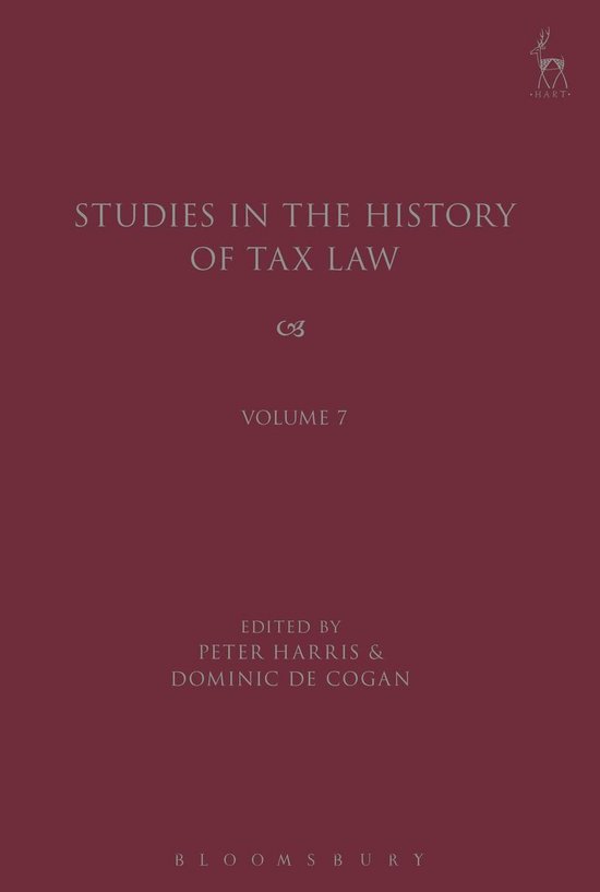 Studies in the History of Tax Law - Studies in the History o ... - cover