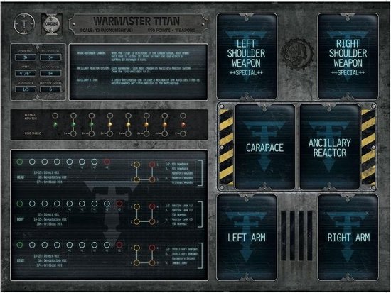 Thumbnail van een extra afbeelding van het spel Adeptus Titanicus: Warmaster Heavy Battle Titan