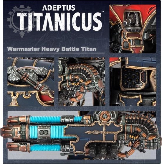Thumbnail van een extra afbeelding van het spel Adeptus Titanicus: Warmaster Heavy Battle Titan