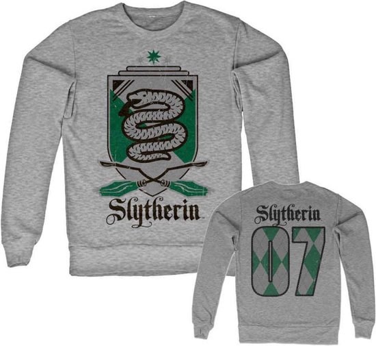 Harry Potter Sweater/trui -2XL- Slytherin 07 Grijs