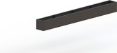 MySteel Gepoedercoat staal plantenbak Texas xxl 4000x300  - Kleur: RAL9005 (zwart) - Hoogte: 400mm