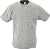 T-shirt à manches courtes Regent SOLS pour enfants (gris chiné)