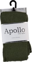 Apollo Maillot Meisjes Katoen Army/groen Maat 80/86