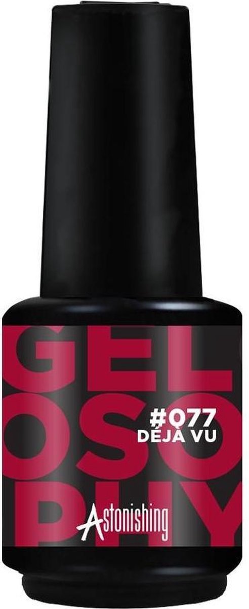 Astonishing Gelosophy Gellak #077 Déjà Vu – TPO-vrije UV/LED Gel Polish 15ml – Soak Off Gellak voor Perfecte Gelnagels & Nail Art