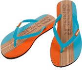 Sinner Capitola Dames Slippers - Oranje/Blauw/Bruin - Maat 42