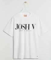 JOSH V   TEDDY ANNIVERSARY Dames T-shirt Wit - Maat S