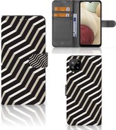 Smartphone Hoesje Geschikt voor Samsung Galaxy A12 Bookcover met Pasjeshouder Illusion