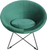 Sortio Home - Fauteuil Haye - Groen - Velvet