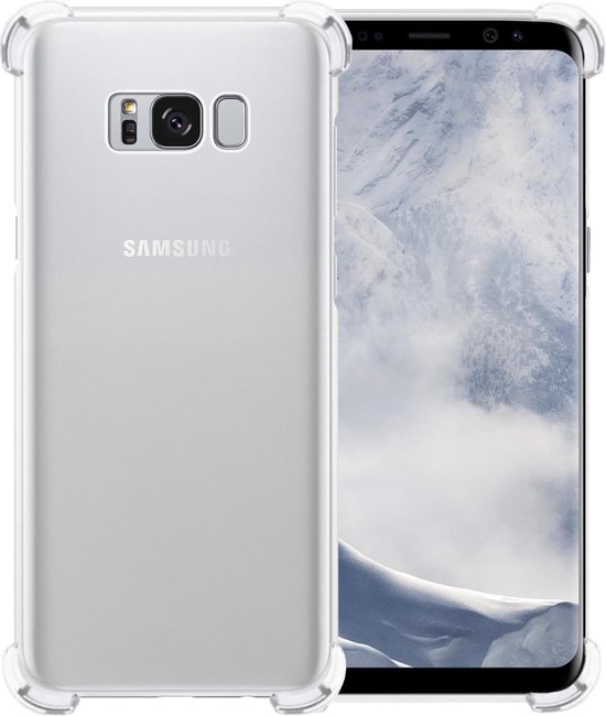 Samsung S8 Hoesje Transparant Shockproof - Samsung Galaxy S8 Case - Samsung  S8 Hoes -... | bol.com