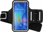 Zwart Sportarmband Huawei Mate 20 Pro - Zwart / Black