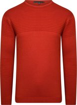 Longsleeve shirt rib rood