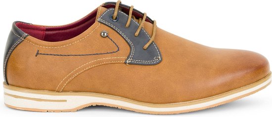 Castello - nette - heren - schoenen - Cognac | bol.com