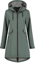 Kjelvik dames softshell parka Feria green - maat 48