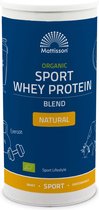 Mattisson - Biologische Sport Wei Proteïne Blend 63% - Naturel - 450 g
