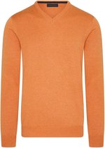 Pullover Oranje  V-Hals Dom Tower