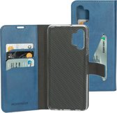 Mobiparts Classic Wallet Case Samsung Galaxy A32 (2021) 5G Steel Blauw hoesje
