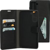 Mobiparts Classic Wallet Case Samsung Galaxy S21 Plus Zwart hoesje