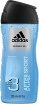 Adidas After Sport Hair & Body Douchegel - 250 ml