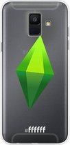 6F hoesje - geschikt voor Samsung Galaxy A6 (2018) -  Transparant TPU Case - The Sims #ffffff