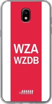 Samsung Galaxy J5 (2017) Hoesje Transparant TPU Case - AFC Ajax - WZAWZDB #ffffff