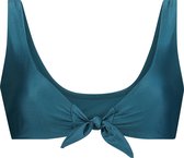 Hunkemöller Dames Badmode Triangle bikinitop Brokopondo I AM Danielle  - Blauw - maat XL