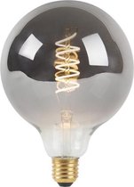 Lamp LED G95 4W 100LM 2200K Dimbaar Rook