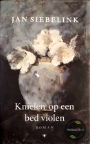 Knielen Op Een Bed Violen