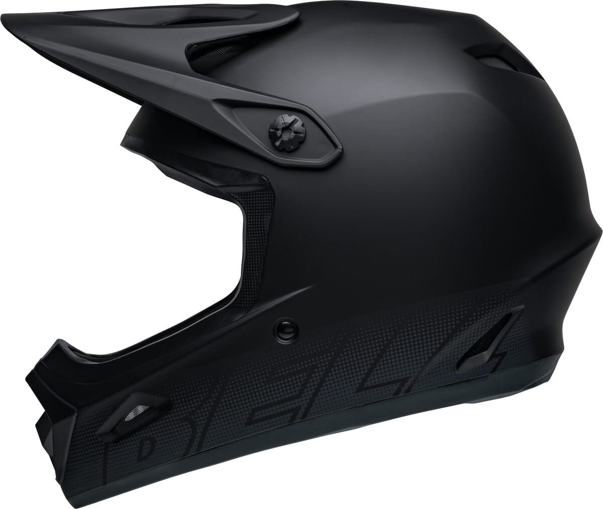Bell Transfer Matte Black Helm - Maat M (55-57cm)
