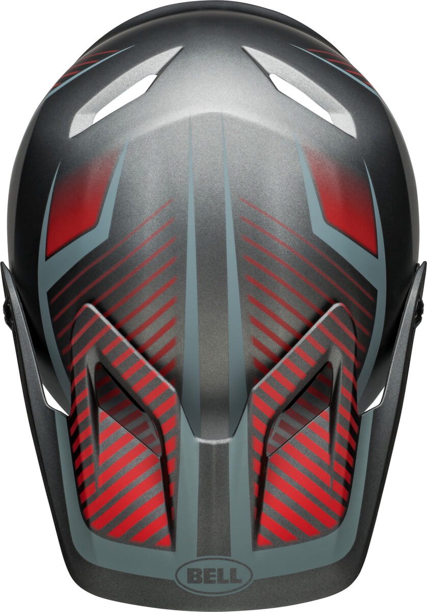 Bell Transfer Matte Charcoal/Gray Helm - Maat M (55-57cm) – foto 5