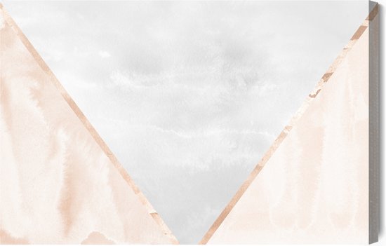 Roi de la Peinture - Tableau sur Toile Abstraction Moderne - 120 x 80 cm