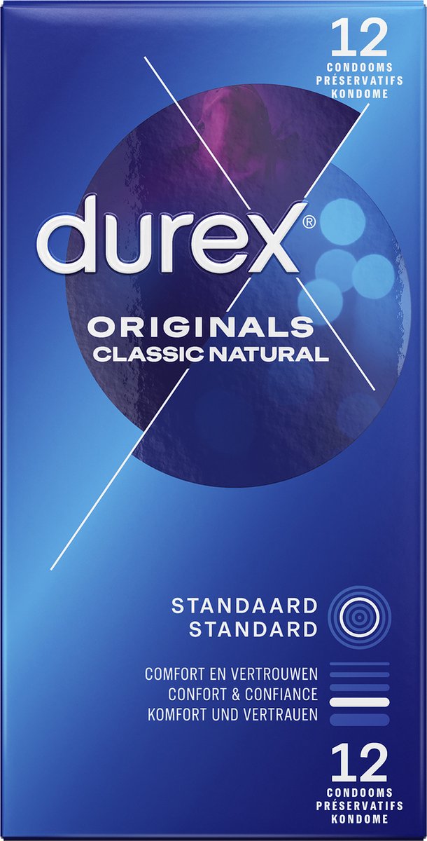 Condooms Durex Classic Natural 12st