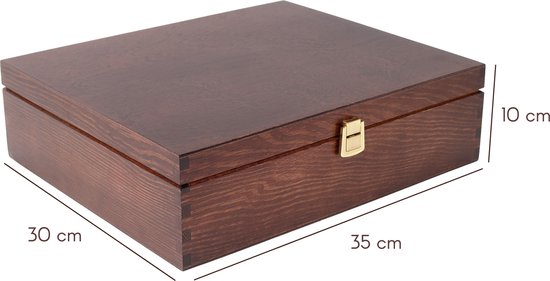 APS houten kist -SUPERBOX-55,5 x 18,5 cm, H: 10,5 cm