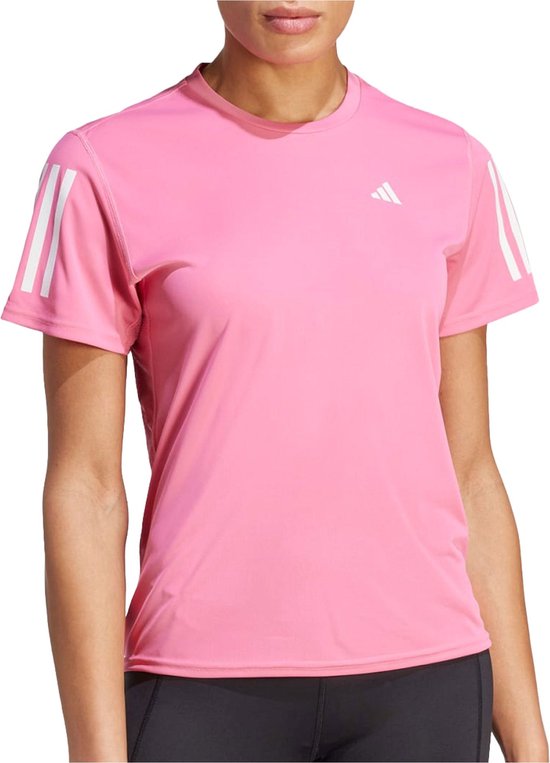 T-shirt adidas Performance Own the Run - Femme - Rose - M