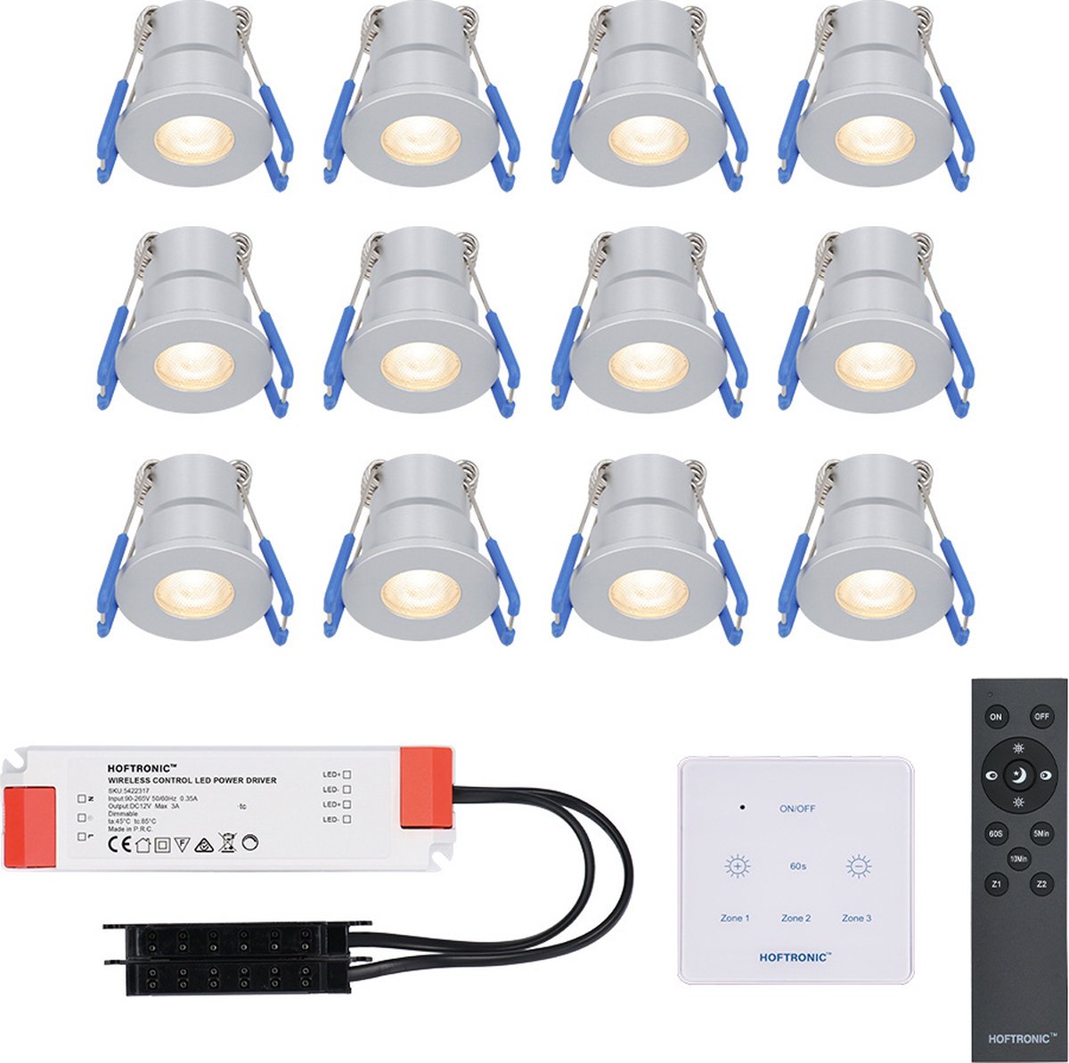 Spot LED encastrable Granada - spots encastrables - downlights - spots de  plafond - 4