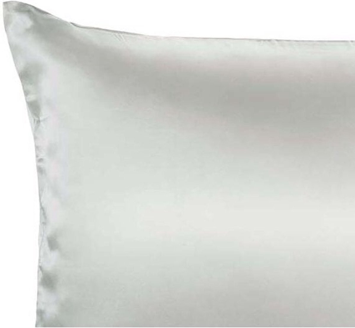 Silk Heaven 4x Zijden Kussensloop 60x70cm Maanlicht Hotelsluiting 22 Momme - Kussensloop set - Luxe Silk Kussensloop 100% moerbei zijde - Zijde kussensloop - Silk Heaven - 60x70cm (standaard) / Hotelsluiting Zilver