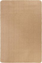 The Living Store Geweven tapijt - 70 x 130 cm - Naturel - Anti-statisch - Anti-slip