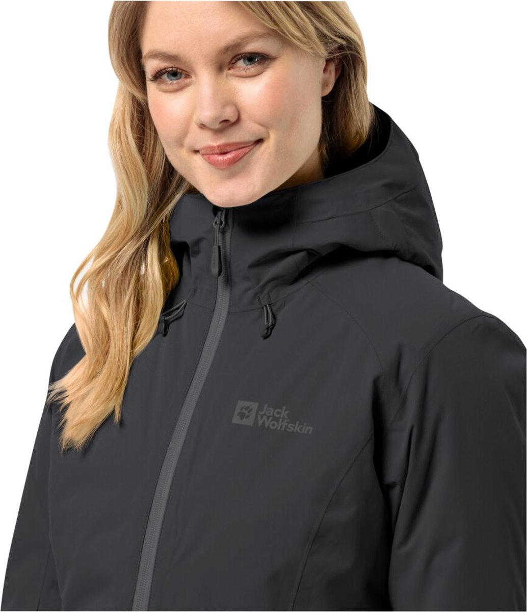 Jack Wolfskin Wisper Ins Jkt W Winterjas Dames Zwart