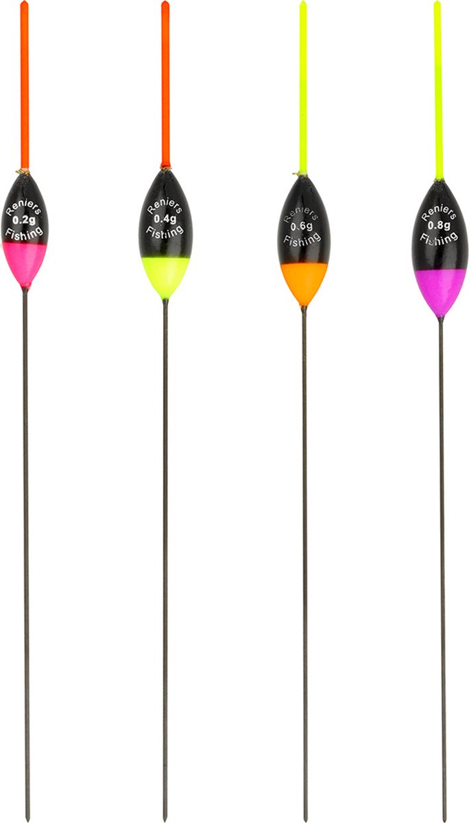 Reniers Fishing dobber RF N25 - Kleur: geel,Maat: 0.20g
