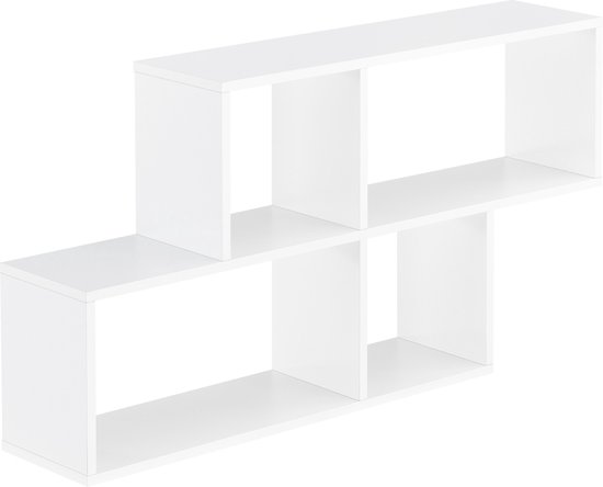 Ripiani per Libreria 4pz Grigio Cemento 60x30x1,5cm Multistrato