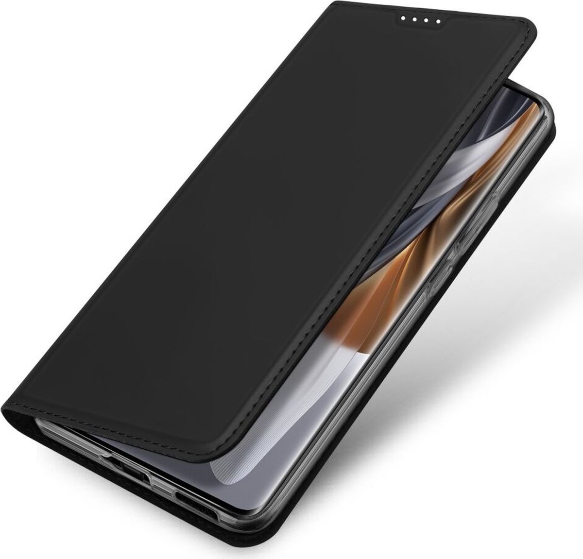 Dux Ducis Skin Pro Oppo Reno 10 Hoesje Portemonnee Book Case Zwart