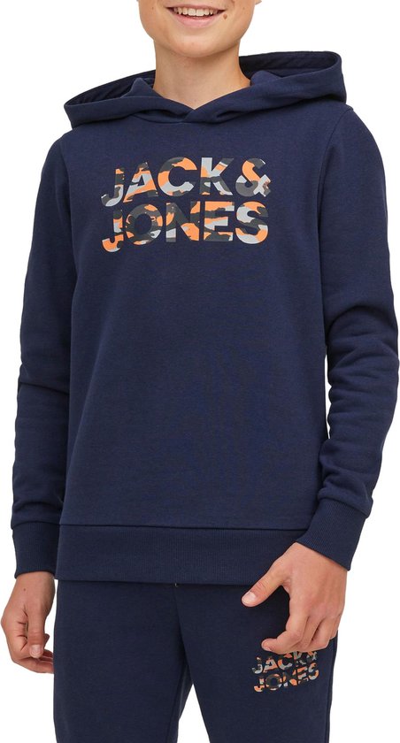 Sweat à Capuche Garçon JACK & JONES JUNIOR - Sweatshirt à Capuche Coupe Classique