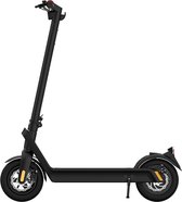 *SUPERDEAL* IZINQ X9 - Scooter électrique 500W - 40km/h - Autonomie jusqu'à 60 km - Pneus larges de 10" - Guidon haut - Batterie détachable 15.6Ah 36V - Noir/Orange - Adultes et enfants
