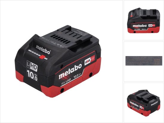 Metabo 625549000, Lithium-Ion (Li-Ion) | bol