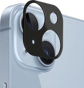 Rosso Camera Lens Protector Geschikt voor Apple iPhone 15 / 15 Plus | Camera Bescherming | Glas | Zwart