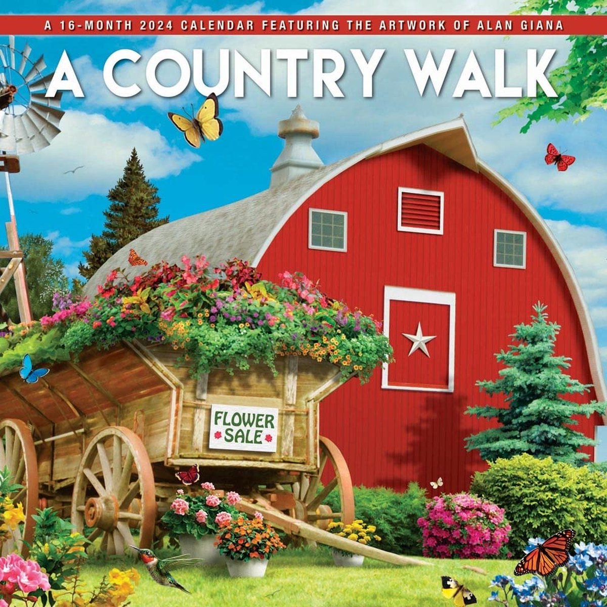 A Country Walk Kalender 2024