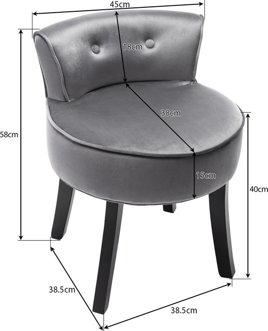 Yaheetech Moderne woonkamerstoel, schelpdesign, comfortabele slaapkamerstoel, gevoerd, ergonomisch, fauteuil van fluweel met rugleuning, poten van verguld metaal, roze
