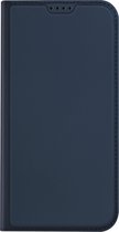Dux Ducis - Telefoon Hoesje geschikt voor de iPhone 15 Pro Max - Skin Pro Book Case - Blauw