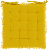 Unique Living - Kussen Blanes - 40x40cm - Funky Yellow