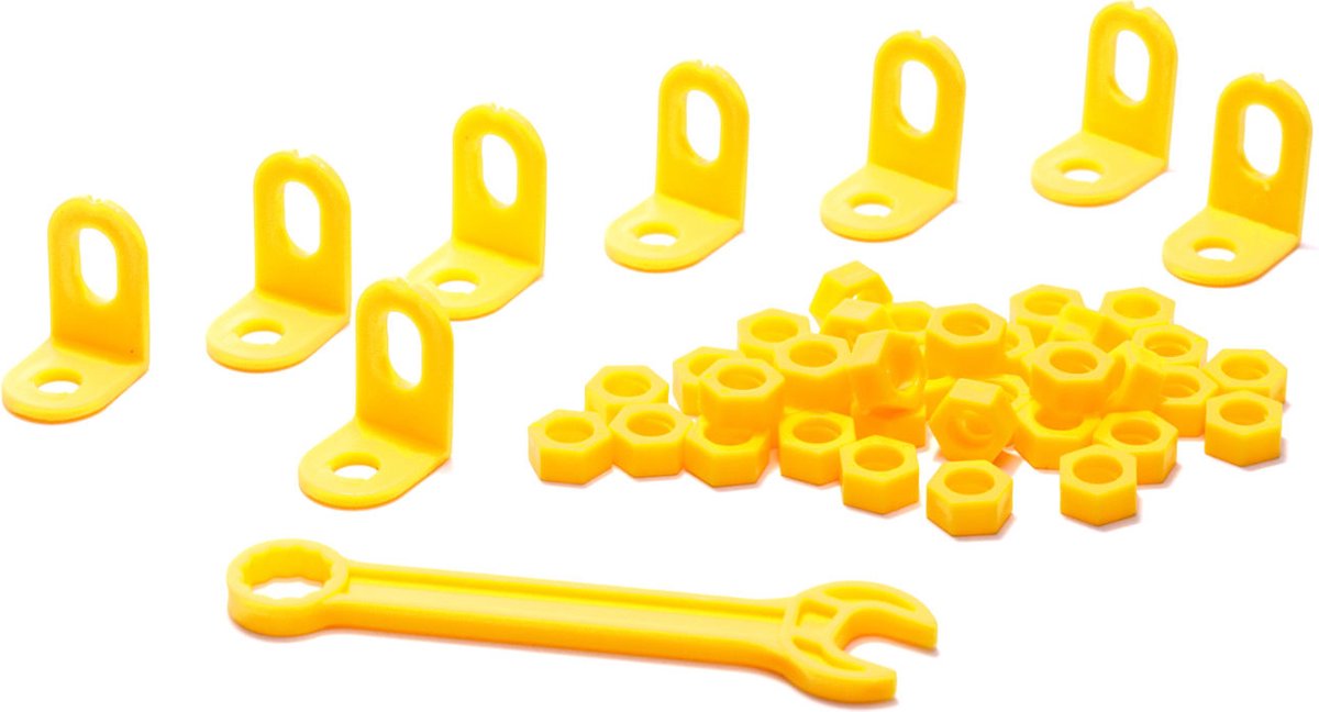 Constructie Bouwset 261-delig – Educatief Doe-Het-Zelfpakket voor Kinderen – Met Boormachine, Schroevendraaier & Gereedschapskoffer – Creatieve 3D Bouwpuzzel — afbeelding 6
